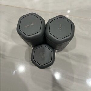 Cadence Capsules Gray Body Wash and Lotion Set